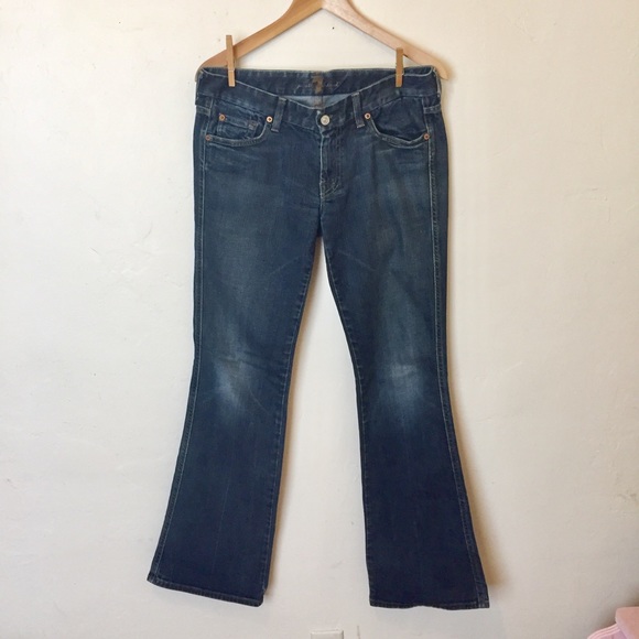 7 For All Mankind “A” Pocket Bootcut Jeans - Picture 2 of 10